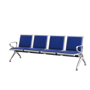 Chaise d'attente 2 places pour mains et pieds, chaise d'attente pour hôpital, centre de soins ambulatoires, lieux publics, gare et aéroport - Product Image 3