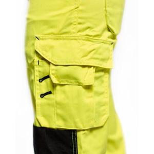 BLAKLADER - 715518113399C50 Pantalón Mujer Hi-Vis sin bolsillos para uñas Amarillo/Negro-EAN 7330509502259 ROPA DE TRABAJO DE 2017 - Product Image 5