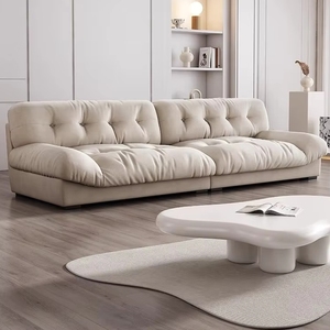 Sofás de Salón en Verde Oscuro Grisáceo, Juego de Lujo de Estilo Europeo, Grande - Product Image 1