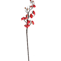 Vente en gros directe de fleurs de prunier vintage personnalisées Branches décoratives tissu de couleur pour la décoration de mariage