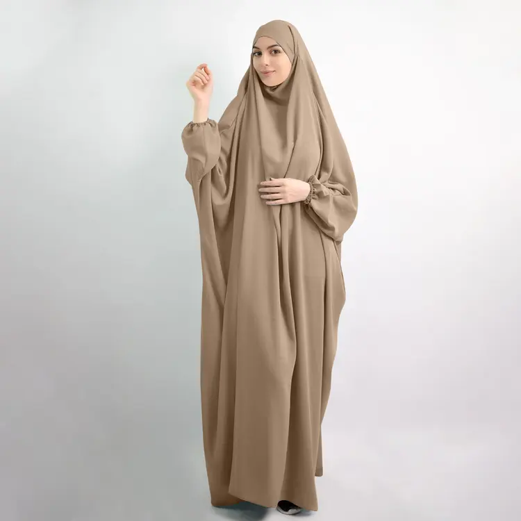 2022 Thiết Kế Mới Thổ Nhĩ Kỳ Hijab Dresses Phụ Nữ Hồi Giáo Abaya Eid Khiêm Tốn Khimar Hijab Abaya Hồi Giáo Quần Áo