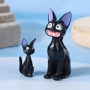 Cartone animato carino Gigi fabbrica di gatti neri capelli lisci creativi sott'acqua ornamento del mondo per piccoli acquari decorazioni di pesci transfrontalieri - Product Image 4