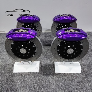 Aggiornamento freno auto a 4 pistoni pinza freno Kit 17 pollici per CRV Q70 Benz W124 <span class=keywords><strong>BMW</strong></span> F35 F30 mitMitsubishi Pajero Nissan Honda Toyota - Product Image 5