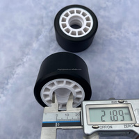 Roues de patins à roulettes QUAD 62MM de haute qualité OEM d'usine, haute dureté, rebond élevé, centre en aluminium