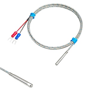 Pt100 2 3 4 Telli RTD Sıcaklık Probu Pt1000 Direnç <span class=keywords><strong>Analog</strong></span> Sensör Pt100 Sıcaklık Sensörü - Product Image 2