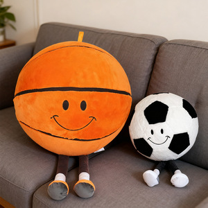 Pallone da basket gonfiabile in peluche, silenzioso, antistress, per giocattoli, compleanno, unisex, da interno, per <span class=keywords><strong>bambini</strong></span> - Product Image 2