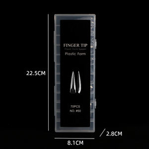 جل ثلاثي الأبعاد مزدوج بالأشعة فوق البنفسجية قالب سريع لبناء جل كاذب لبناء أظافر قابلة لإعادة الاستخدام قوالب أكريليك للتمديد - Product Image 5