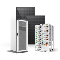 Système de stockage d'énergie solaire hybride commercial tout-en-un AHTECH 50k 100kw 200kw, armoire de stockage d'énergie