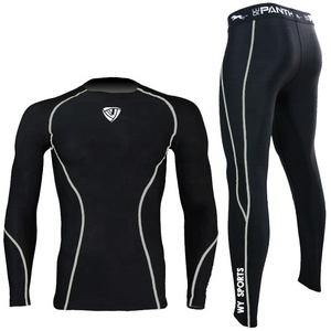 Nuovo da uomo riciclato costume da surf a manica lunga costumi da bagno da uomo camicie da bagno Modulare muta Custom Rashguard set da palestra - Product Image 4