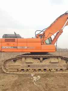 รถขุดตีนตะขาบ Doosan DX500LC 50 ตัน พร้อมเครื่องยนต์คัมมินส์ ระบบไฮดรอลิกคาวาซากิ บุ้งกี๋ขุดดิน - อุปกรณ์หนักมือสอง - Product Image 4
