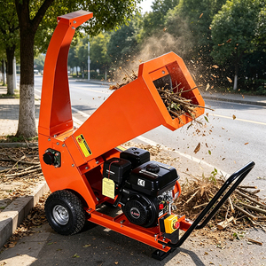 Broyeur <span class=keywords><strong>de</strong></span> branches robuste à moteur essence 13HP 3600 tr/min à démarrage électrique, conception horizontale, déchiqueteuse <span class=keywords><strong>de</strong></span> <span class=keywords><strong>bois</strong></span> - Product Image 6