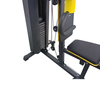 Tour de musculation pour tout le corps, station simple, multi, triple, 3 stations, machine d'exercice de gym à domicile, commerciale, multi-stations avec banc de musculation