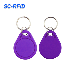 Porte-clés RFID ABS compact et résistant à la buée pour la gestion des enregistrements des membres et de la consommation prépayée des salons de beauté - Product Image 2