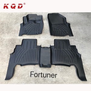 Tapis de sol de voiture antidérapants en TPO sur mesure, ensemble complet, vente en gros directe d'usine, les plus vendus pour FORTUNER 2016 - Product Image 5