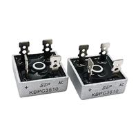 Rectificador de Puente KBPC3510 35A/1000V de 4 Pines, Montaje Pasante, 2 Unidades Nuevas de Fábrica, Embalaje Plano DIP-4 Original
