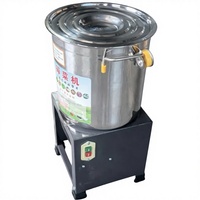 Machine de découpe électrique monophasée en acier inoxydable pour herbe, fourrage et légumes, avec lames de rechange