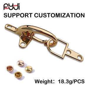 אבזם מעיל בצורת מטוס, אבזם לובסטר, אביזרי לבוש ידידותיים לסביבה, סגסוגת אבץ, לוגו מתכת - Product Image 1