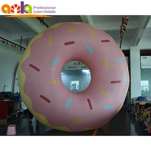 Ballon publicitaire géant en PVC <span class=keywords><strong>gonflable</strong></span>, modèle de sandwichs, hamburgers, frites - Product Image 4