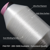 Fil monofilament en nylon de haute qualité 15D/1F 20D/1F 30D/1F 40D/1F RW, matière première textile pour le tricotage et le tissage