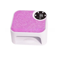288W SUN BT-9 Séchage Rapide Bling Lampe À Ongles Sèche Machine Gel Polonais UV Led Portable Lampe À Ongles avec Couleur Diamant Strass