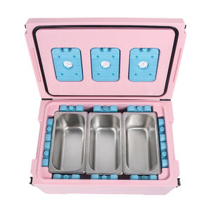 40 QT ротационный жесткий кулер для мороженого, кулер для льда на открытом воздухе, модный портативный кулер для мороженого - Product Image 2