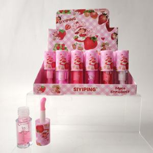 Siyiping Straw Berri Short coke Farbwechsel ndes Lippen öl Natürliches feuchtigkeit spendendes und pH-adaptives glänzendes Finish - Product Image 6