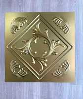 Panneaux muraux 3D en PVC pour le fond de la réception d'entreprise, texture concave et convexe, panneau mural décoratif pour plafond intérieur