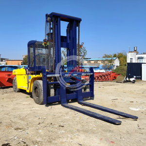 大規模中古コマツFD200Z-6トンフォークリフト日本製3セクションポータルフレーム4メートル高品質輸入 - Product Image 6