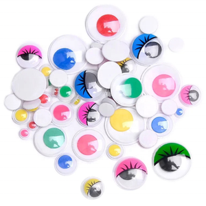 Raco Vendita Calda Bambini Giocattoli Finti Trasloco Occhi Occhi di Bella Fatti A Mano arti e mestieri - Product Image 5