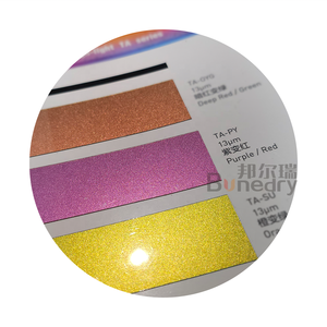 Mực in biến đổi quang học màu tím sang đỏ, khuyến mãi nóng, 100ml/thùng, giao hàng nhanh, màu in lụa dành cho thiết kế đặc biệt - Product Image 3