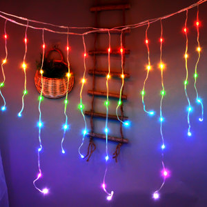 Yeelkingyi — rideau lumineux Led de vacances, style stalactite de glace, lampes décoratives, décoration extérieure, signe néon, Luci a d'autres éclairage extérieur - Product Image 2