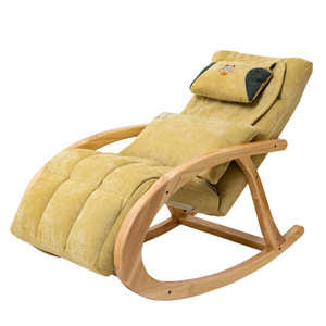 Smart Massage Rocking Chair Full Body <b>Vibration</b> Yellow Home Use - Product Image 4