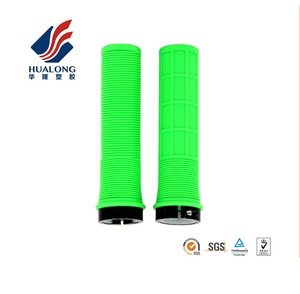 2025 R2 cao su một bên khóa Silicone xe đạp xe đạp tay Lái Cuối phích cắm chống trượt đường xe đạp Grips HL-G241 - Product Image 5