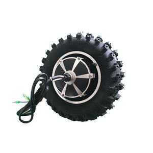 Baja velocidad alto par 59N. M 11 pulgadas 11*4,00-6 Motor de cubo de <span class=keywords><strong>carretilla</strong></span> de engranajes <span class=keywords><strong>con</strong></span> doble <span class=keywords><strong>eje</strong></span> - Product Image 1