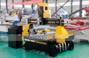 Màu Xanh voi <span class=keywords><strong>CNC</strong></span> <span class=keywords><strong>Router</strong></span> 1212 1325 4 trục <span class=keywords><strong>CNC</strong></span> 3D gỗ phay khắc máy với thiết bị quay cho PVC <span class=keywords><strong>MDF</strong></span> Acrylic - Product Image 2