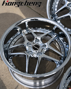 Juego de 2 Rines de Aleación de 18 19 20 21 22 Pulgadas 5x120 5x114.3 Cromados Forjados para Nissan Lexus Silvia <span class=keywords><strong>Supra</strong></span> GTR BMW <span class=keywords><strong>Lamborghini</strong></span> - Product Image 5