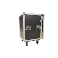 Boîte à outils personnalisée en aluminium pour rack d'amplificateur avec contreplaqué de 10mm