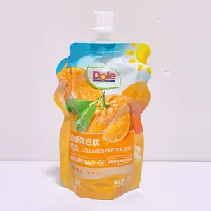 Gelatina de Colágeno con Sabor a Uva Verde, Naranja y Lichi <span class=keywords><strong>Dole</strong></span>, Pudín de Golosina para Niños, 150 g, Dulce - Product Image 1
