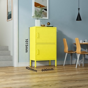 Mobiletto portaoggetti in metallo per la casa, stile nordico, semplice ed elegante, libreria in acciaio per la cameretta dei bambini - Product Image 5
