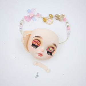 ICY <span class=keywords><strong>DBS</strong></span> 30cm 12 pouces Blyth Bjd Doll Faceplate Peinture à la main Maquillage pour filles DIY Face Dolls - Product Image 3