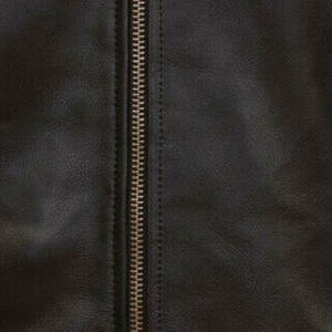 Meilleure qualité hommes automne hiver peau de mouton veste en cuir véritable haute rue Style col à capuche haute poche décorative avant - Product Image 1