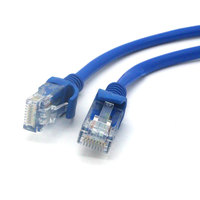 Cable LAN de red Ethernet RJ45 Cat 5E canal UTP 4 pares 24AWG Cable de conexión Cat5 Cable
