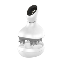 Hot Sales Claw Hand Silikon Octopus Automatische Spinnen heizung Vibrierende Kopfhaut Elektrisches Kopf massage gerät