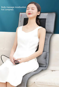 Nuovo all'ingrosso della fabbrica Shiatsu massaggio elettrico materasso completo del corpo con riscaldamento e vibrazione per il collo e la vita applicazione tappetino - Product Image 4