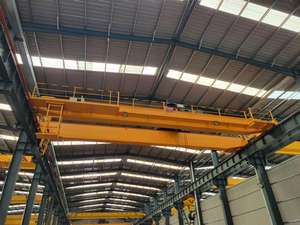 เครนเหนือศีรษะแบบคานคู่สำหรับงานหนัก ผลิตตามสั่งสำหรับโรงงาน ความสูงยก 20 เมตร รับประกัน 1 ปี ผลิตตามคำสั่งซื้อ - Product Image 6