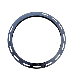 EN124 B125 rond encastré <span class=keywords><strong>fonte</strong></span> <span class=keywords><strong>ductile</strong></span> couvercle de trou d'homme béton ciment rembourrage installations routières sécurité routière prix - Product Image 3