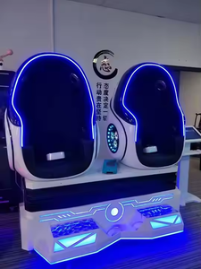 Simulateur de cinéma VR 9D à 2 places en métal pour la maison et <span class=keywords><strong>les</strong></span> centres commerciaux, équipement de salle de jeux pour parcs d'aventure - Chaise œuf 9D et console - Product Image 4