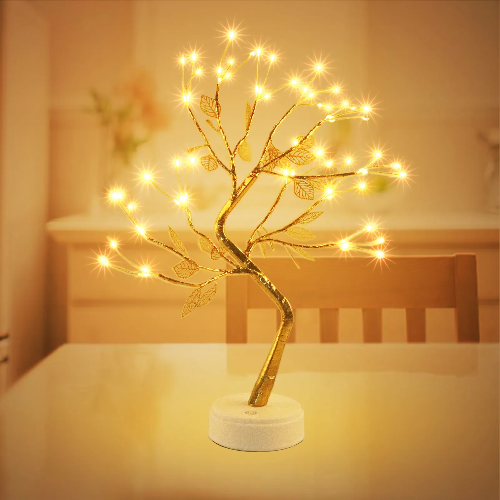 Decor Tree Lamp Night Lights Pearl Mini Christmas tree for Bedroom decorative lamp