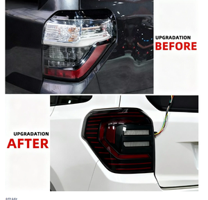 Feux arrière de voiture à longue durée de vie, lampes LED brillantes, kits d'éclairage automobile complets pour Toyota 4Runner 2010-2024 - Product Image 6