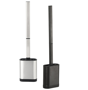 Porte-<span class=keywords><strong>brosse</strong></span> de toilette mural en acier inoxydable avec <span class=keywords><strong>brosse</strong></span> souple en TPR - Product Image 1